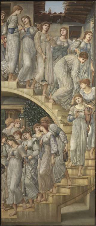 The Golden Stairs, by Edward Coley Burne-Jones, Tate Britain, London.