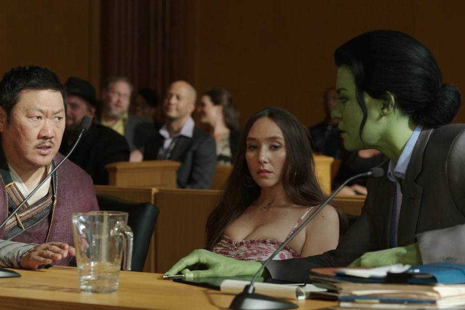 She-Hulk: Attorney at Law (prod. Jessica Gao).
“Saskatchewan native Tatiana Maslany stars as the Hulk’s lawyer cousin, Jennifer Walters, in the half-hour superhero legal comedy […]. Much more of a self-aware, fourth-wall-breaking series, this Hulk...