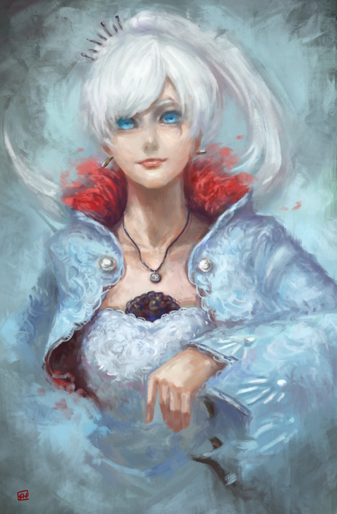 kumafromtaiwan:  R W B Y  My friend 海老 give me permission to post her art on Tumblr she will draw Ruby and Blake then I’ll use this post to edit 