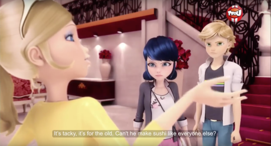 When Chloe insulted Marinette’s Uncle: