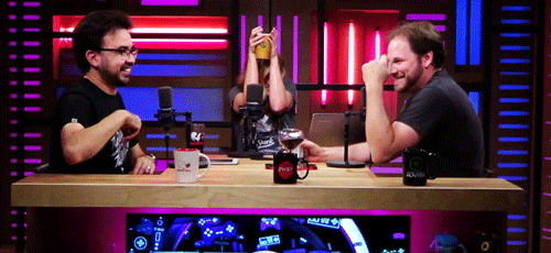 ryanismyfave:  The AH crew teamed up to bombard Ryan on The Patch #66 This plan was