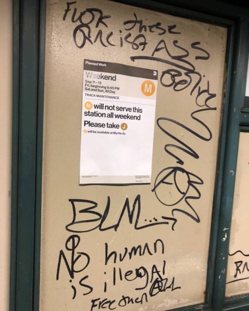 Anti-cop graffiti in NYC