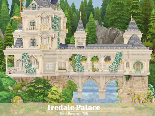 Iredale PalaceIredale is a beautiful palace built above a lake.Lot Details: - Lot type: Residential 