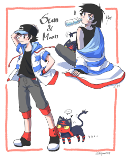 kipam:  [Satoshi (Ash)] Sun & Moon (
