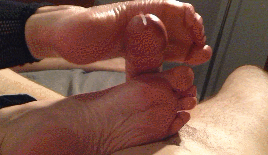 sammifeet: Wow. J exploded in this one  More hot foot fetish gifs this way →