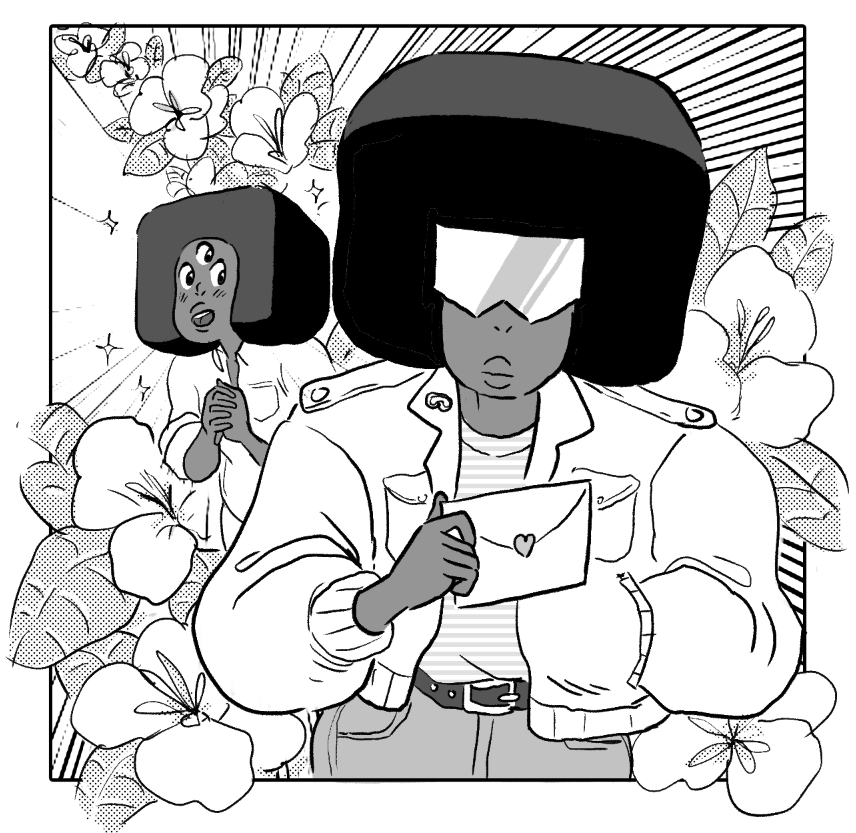 neo-rama:  wwooOOOOooo! GARNET has had her eyes on GARNET for a long time. she finally