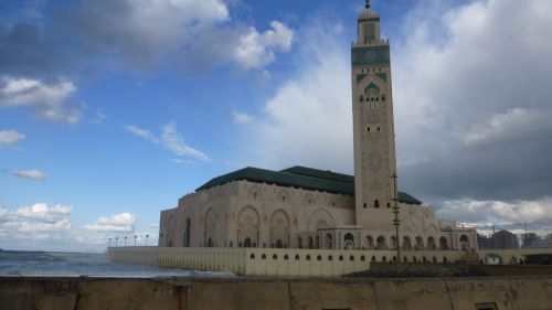 Hassan II Mosque (Casablanca, Morocco) From the Collection: Photos of Square Minarets