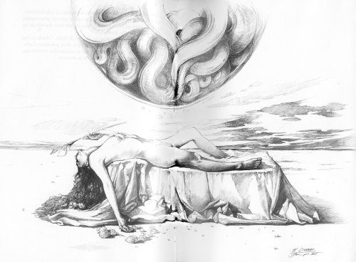 muaddibjihad:Hi-res artwork from the Polish Chaterhouse: Dune book by the artist Wojciech Siudmak.