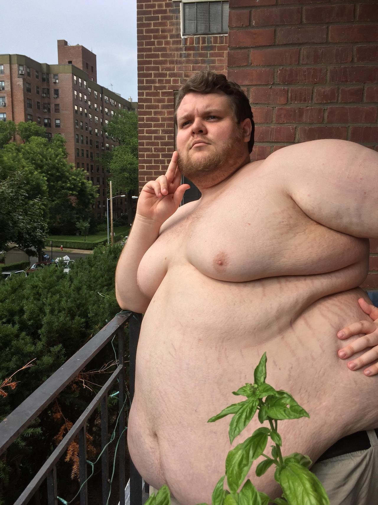 fatbestfriend:  fatbestfriend:  I did this small photo shoot on my balcony in 2016.