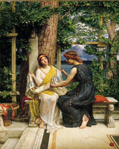 loumargi:Helena And Hermia by Edward John Poynter
