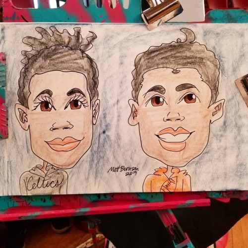 Caricature done today at the Melrose Arts Festival!   . . . . . . . #Caricature #caricatures #caricaturist #caricatureartist #prismacolor #artstix #ink #worksonpaper #artist #artistsoninstagram #artistsontumblr #artistsofinstagram #melrose #melrosearts