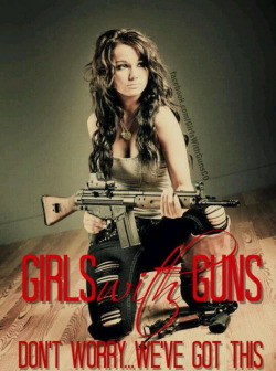 girlandguns:  Girl With Gun  http://girls-andguns.blogspot.com/