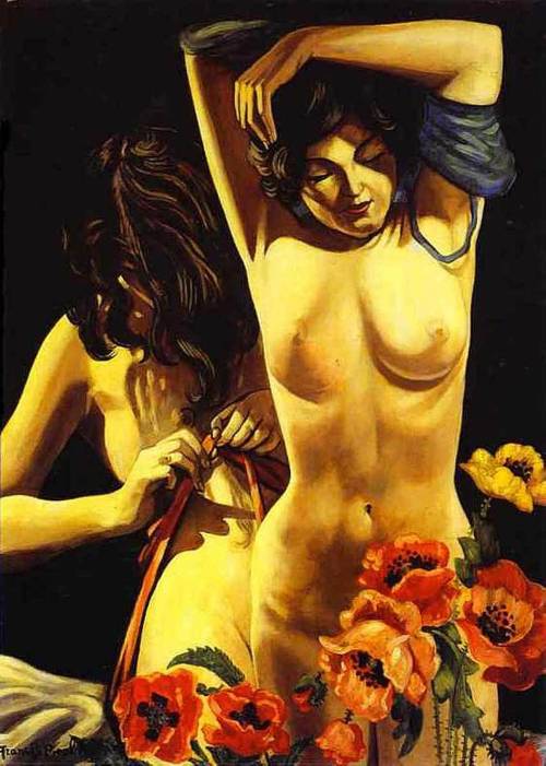 unsubconscious: Two Women with PoppiesFrancis Picabia, 1944 