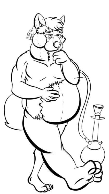 Polyfill HookahTake a puff, get puffy. Roughed out an idea of as hookah filled with polyfill instead