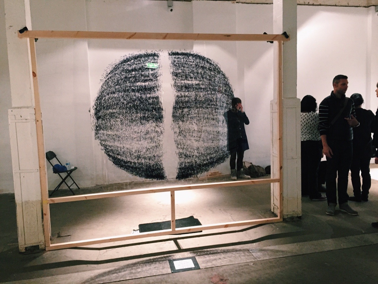 sevenknotwind:  DRAW TO PERFORM 2, LONDON — MAY 2015moments after the 6 hour durational