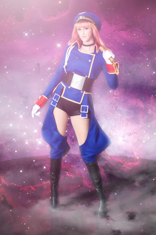 Sheryl Nome [Macross Frontier]Blue Bondage versionCosplay made and modeled by The Fashionable Cupcak