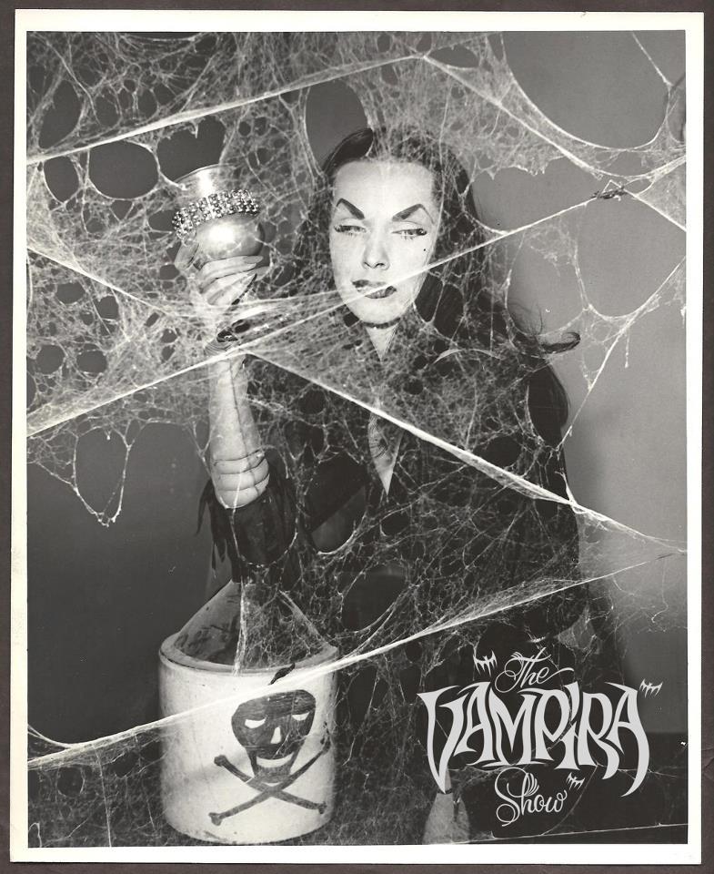 maninthebottle:  Vampira 1954 promo photo. 
