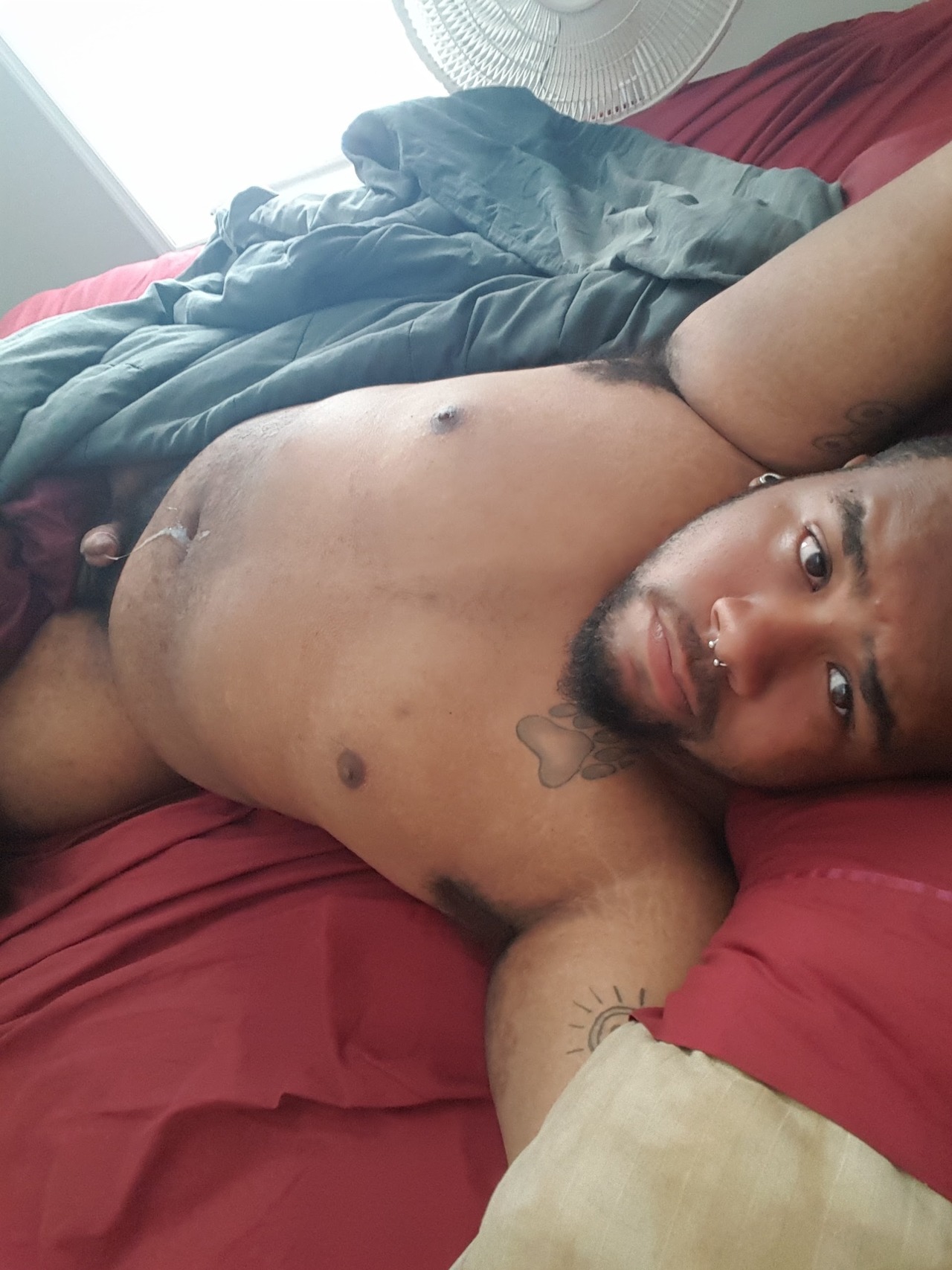 prbearcub:  The mess I made before work and me all cleaned up for work 😊