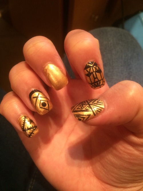 huynner:BTS and VIXX nail art for Kcon ‘14!!