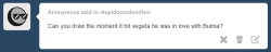 stupidoomdoodles:  its ok vegeta everyoneâ€™s in love with