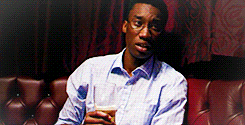 afishlearningpoetry:  Nathan Stewart-Jarrett as Newt Scamander  I look back across