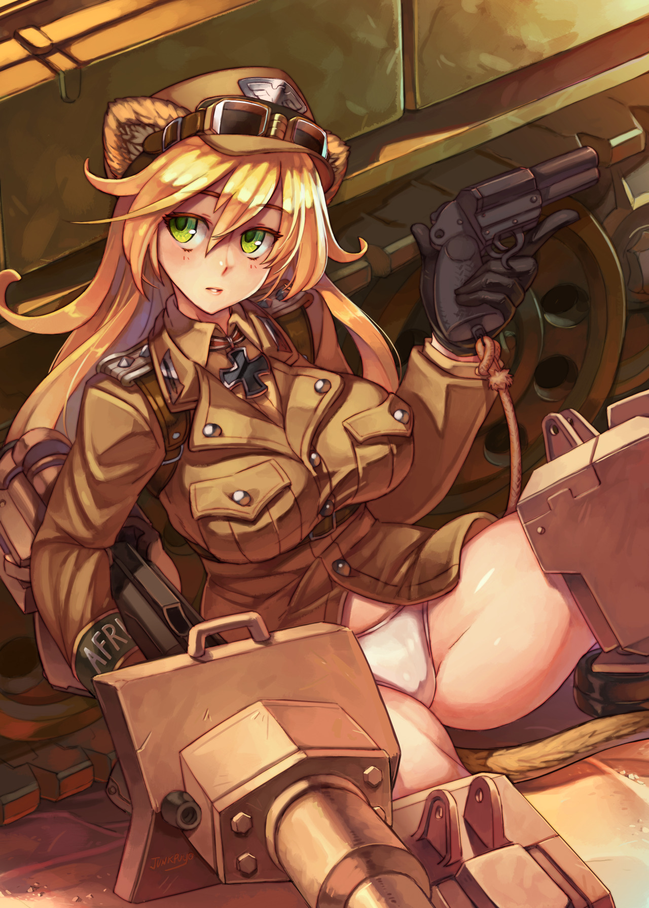 junkpuyo:  My Comiket debut!Did a guest illustration for Dan Kanemitsu’s new Lionwitch