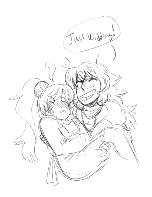 capralepus: “….Weiss?” “Th-That kiss was going no where near my injury Yang