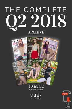 Yep!As simple as that: we’ve gathered all 6 (six) issues of the magazine into the Q2-18 ARCHIVE and took 30% OFF that!Simply: over 10 hours of VIDEOand2,477 professional photographs of WOMEN WEARING PANTYHOSE for youHERE YOU GO -&gt; [BUY &amp; ENJOY