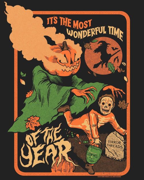 scurybooween:It’s the Most Wonderful Time of the Year By Austin Pardun for Terror Threads