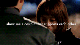 notenoughdrama:We need more examples of genuinely happy, healthy relationships on TV and in books an