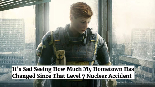 r6shippingdelivery: Rainbow Six Siege + The Onion headlines: Part 2Because someone requested it and 