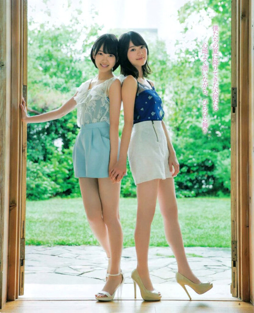 yic17:    Saito Asuka, Ikuta Erika, Hori Miona (Nogizaka46) | BOMB 2016.08 Issue - Part 1 of 2