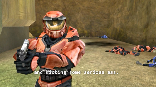 j-jocosplay:Remember when Sarge explained the plot of Season 12 of Red vs Blue back in Season 3?