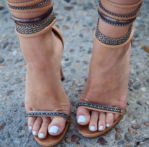 Porn photo Sandals are sexy
