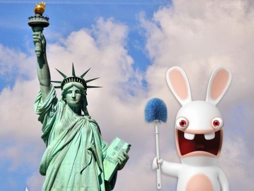 The invasion is coming this Saturday at 11:30a/10:30c! But before then, the Rabbids have been making