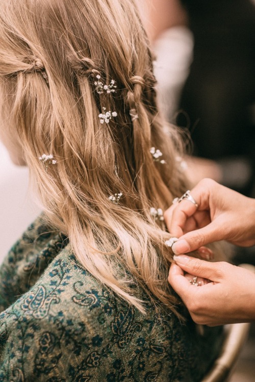 bloomai: Hair @ Marchesa Fw 2015