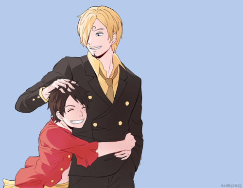 rroronoazoro:  rinriemie:  I can’t hug Luffy but… :’3  the actual love of my life