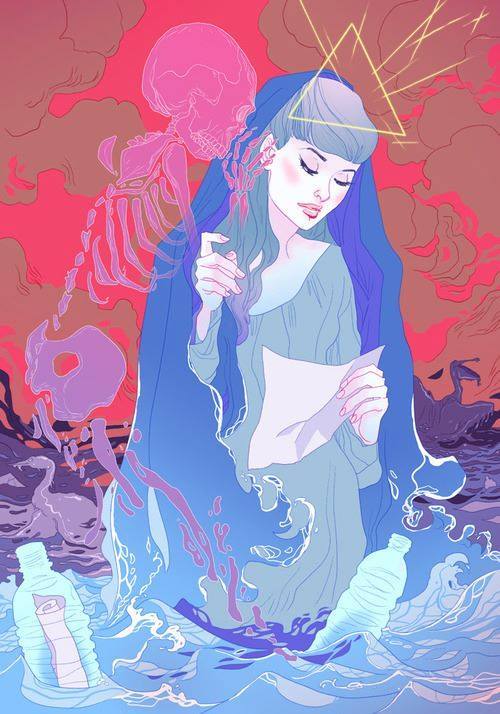 beautifulbizarremag:  Cool piece by Marguerite Sauvage