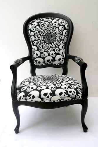Porn photo i-alternative-fashion:  Skull Chair picture