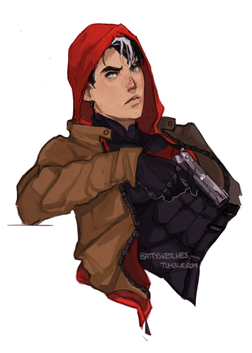 battysketches: red hood c: i missed his bday by like ten days im sorry jaybird ahhaha