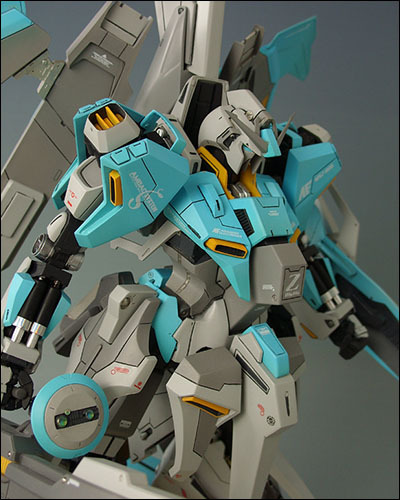 mechaddiction:  [Gundam] Hyper MSZ-006 Zeta Gundam (Built by Cross Karl) #mecha – https://www.pinterest.com/pin/274930752231769851/