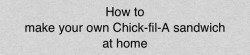cloudfreed:  strangeauthor:  tehjai:  electricsed:  All the flavor, none of the bigotry! Side note: I always knew that chicken tasted vaguely of pickles.  Also you can recreate Chick-fil-A sauce, too: ¼ cup mayonnaise 2 tablespoons honey 1 tablespoon