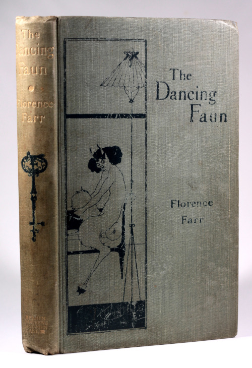 The Dancing Faun by Florence Farr 1894Cover Design is by Aubrey Beardsley