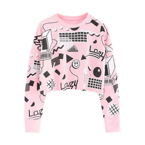 绿 X 粉: sweater