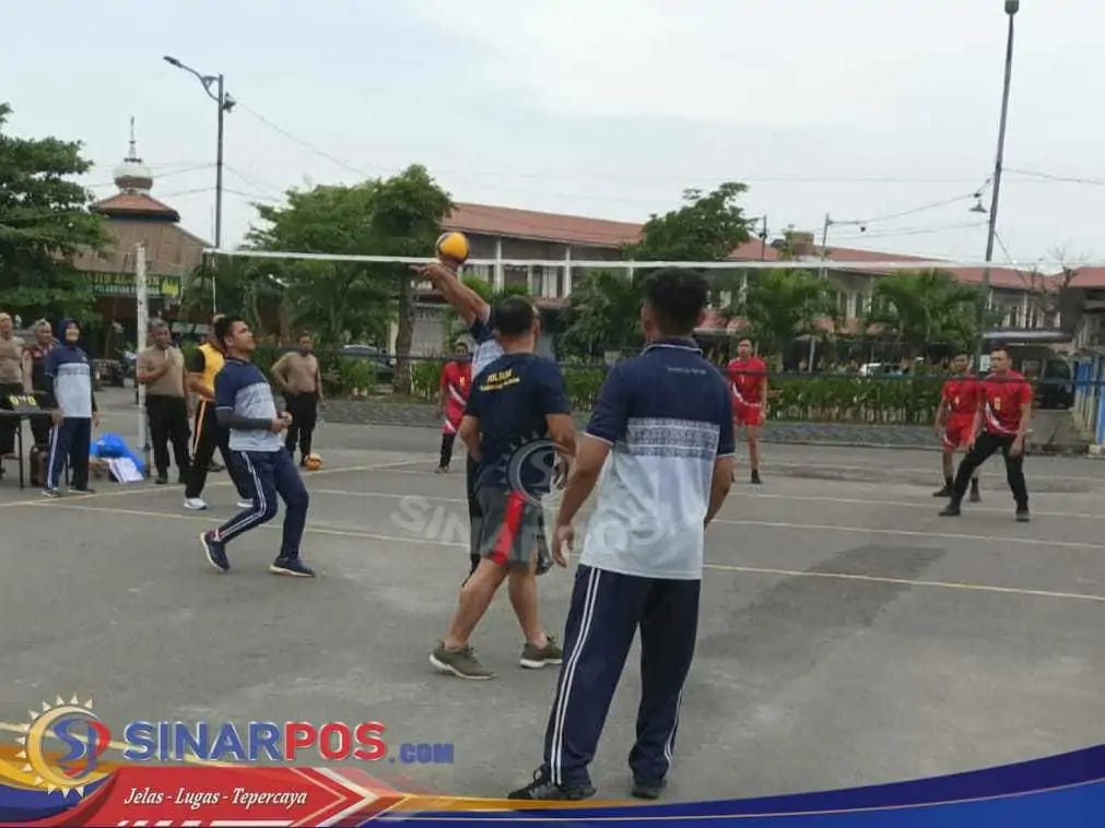 Semarak HUT Bhayangkara ke-79, Polres Pelabuhan Belawan Gelar Pertandingan Olahraga