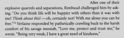 From Meyers’ The Savage Experiment: Arthur Rimbaud and Paul Verlaine.