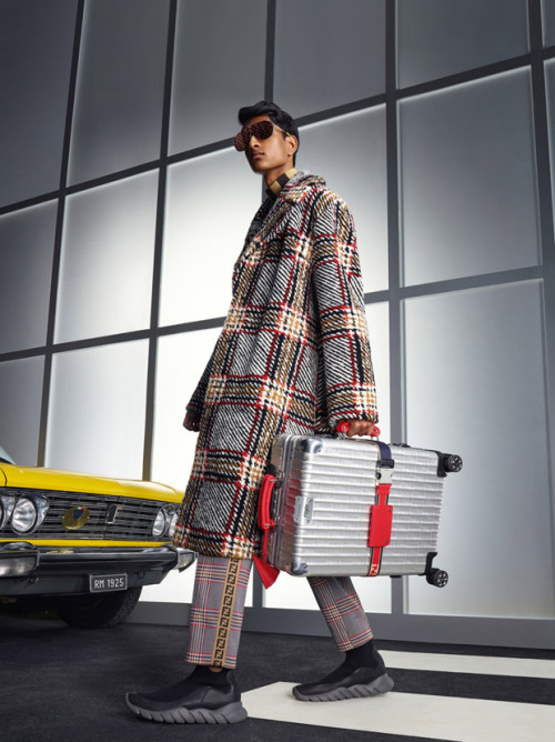 malemodelscene:   Ben Sherrell, Jeenu Mahadevan & Joaquim Arnell for Fendi Menswear FW18  