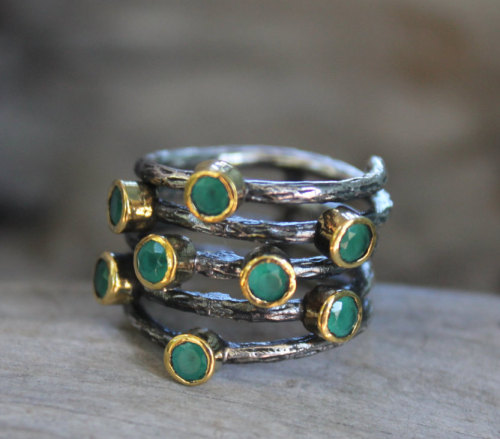 sosuperawesome:Rings by RicaJewelsCalifornia on EtsyWith 30% off for Black Friday Weekend ‘15• So Su