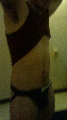 kyuubijrr:New black jock, courtesy of my