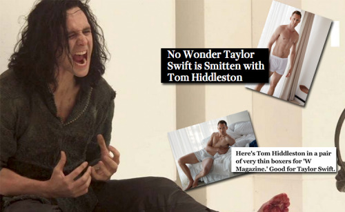 lolawashere:Tom Hiddleston Is More Than Taylor Swift’s Boyfriend, Despite These Cringe-y HeadlinesYe